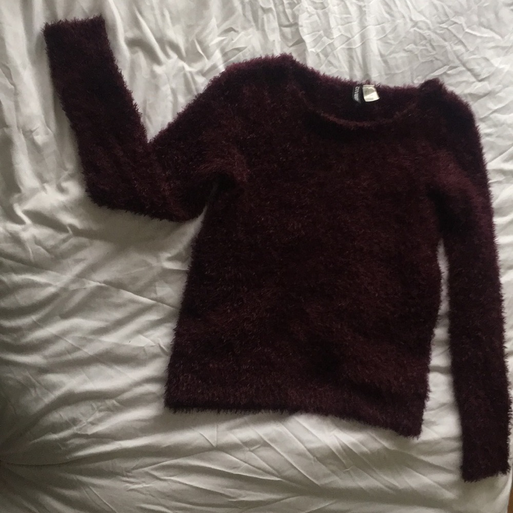 Fuzzy Purple H&M Sweater